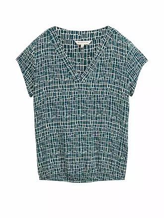 TOM TAILOR | T-shirt blouse | grün